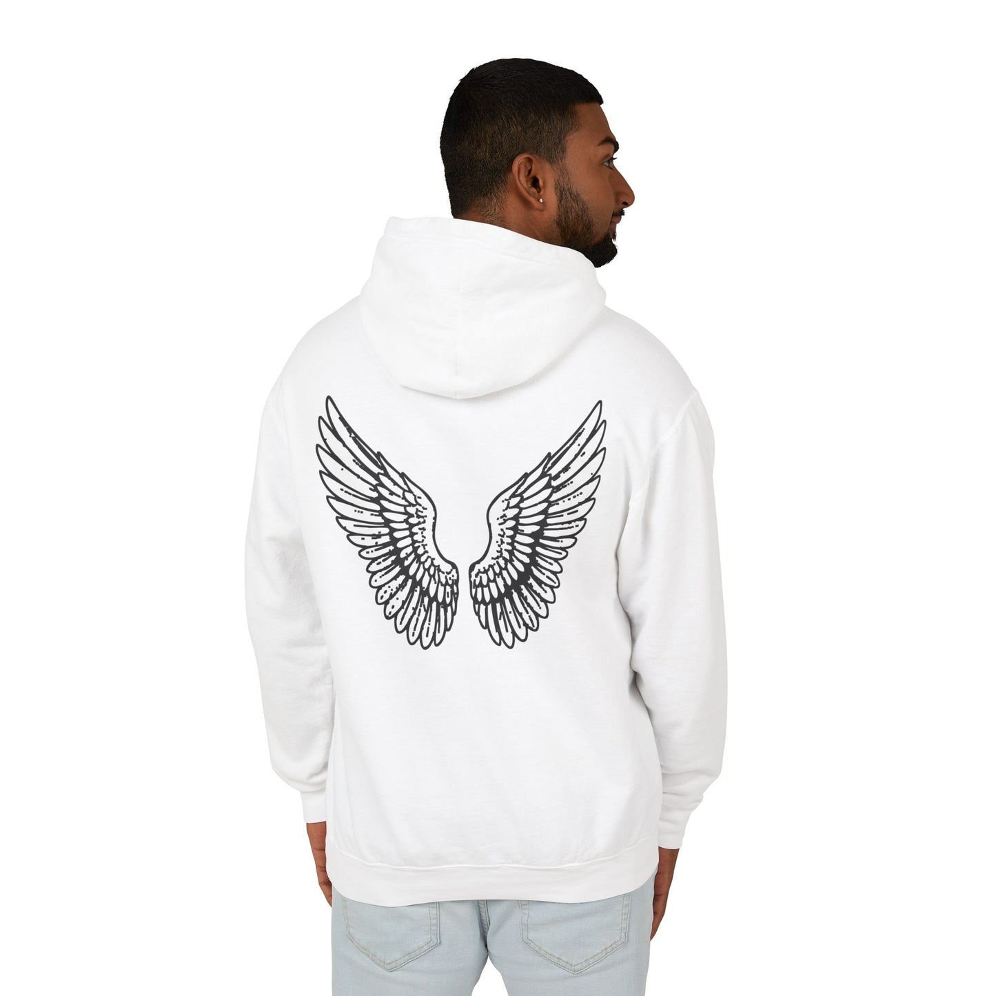 Minimalist Spiral Unisex Lightweight Hooded Sweatshirt - Cozy, Stylish, Perfect for Every Occasion