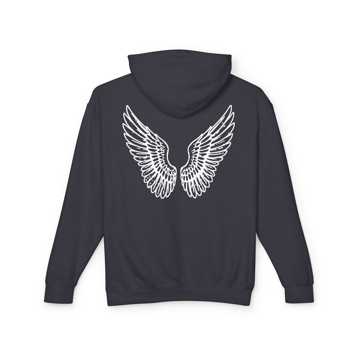 Minimalist Spiral Unisex Lightweight Hooded Sweatshirt - Cozy, Stylish, Perfect for Every Occasion