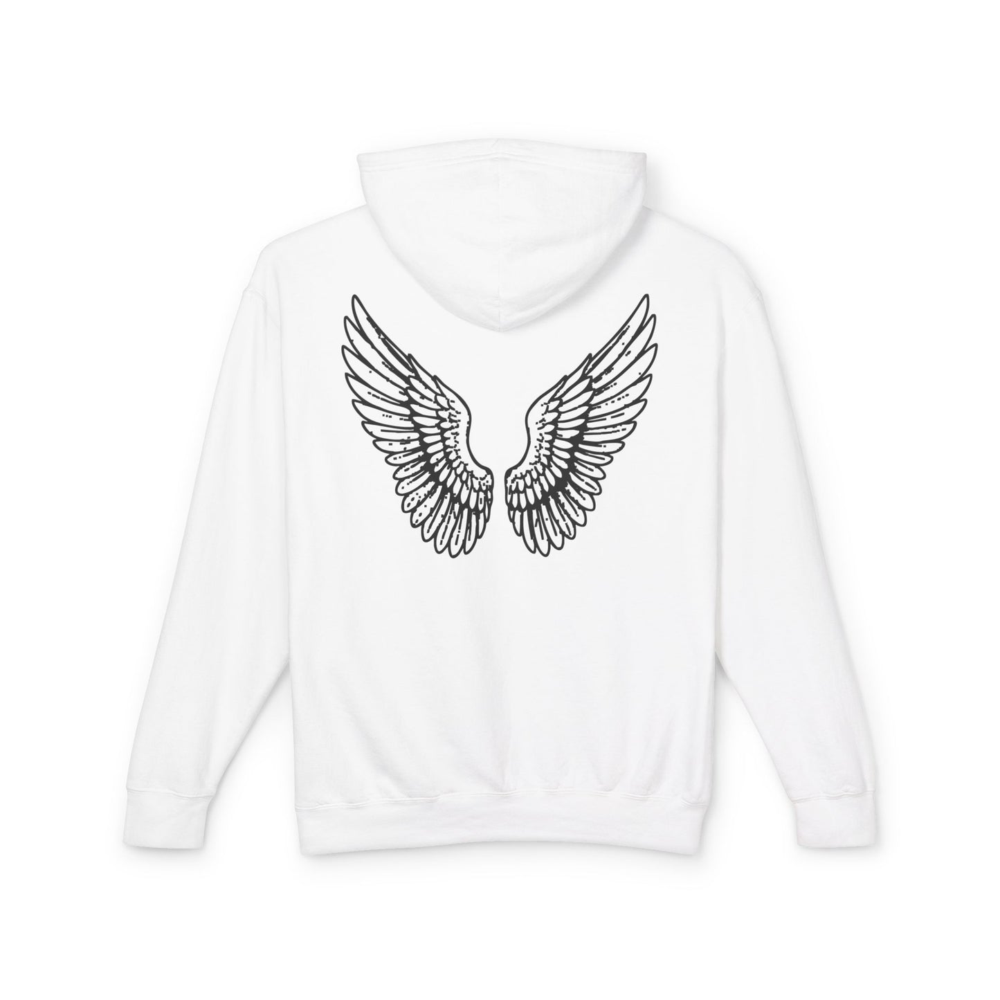 Minimalist Spiral Unisex Lightweight Hooded Sweatshirt - Cozy, Stylish, Perfect for Every Occasion